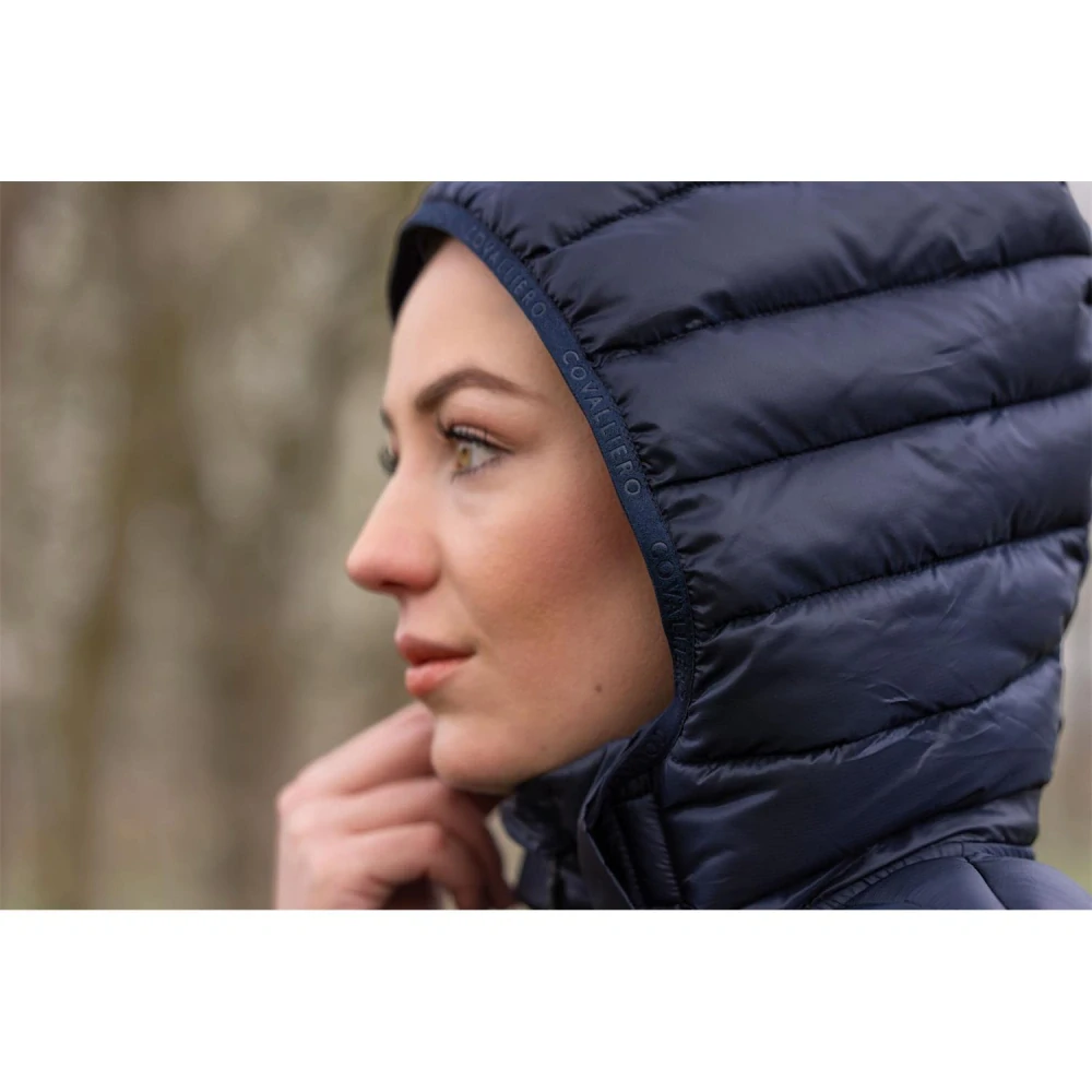 Dámská vesta Covalliero AW 2025/26 Quilted, modrá