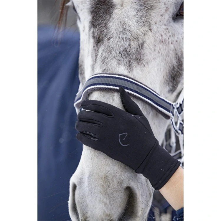 Zimní rukavice Equitheme Hiver, černé