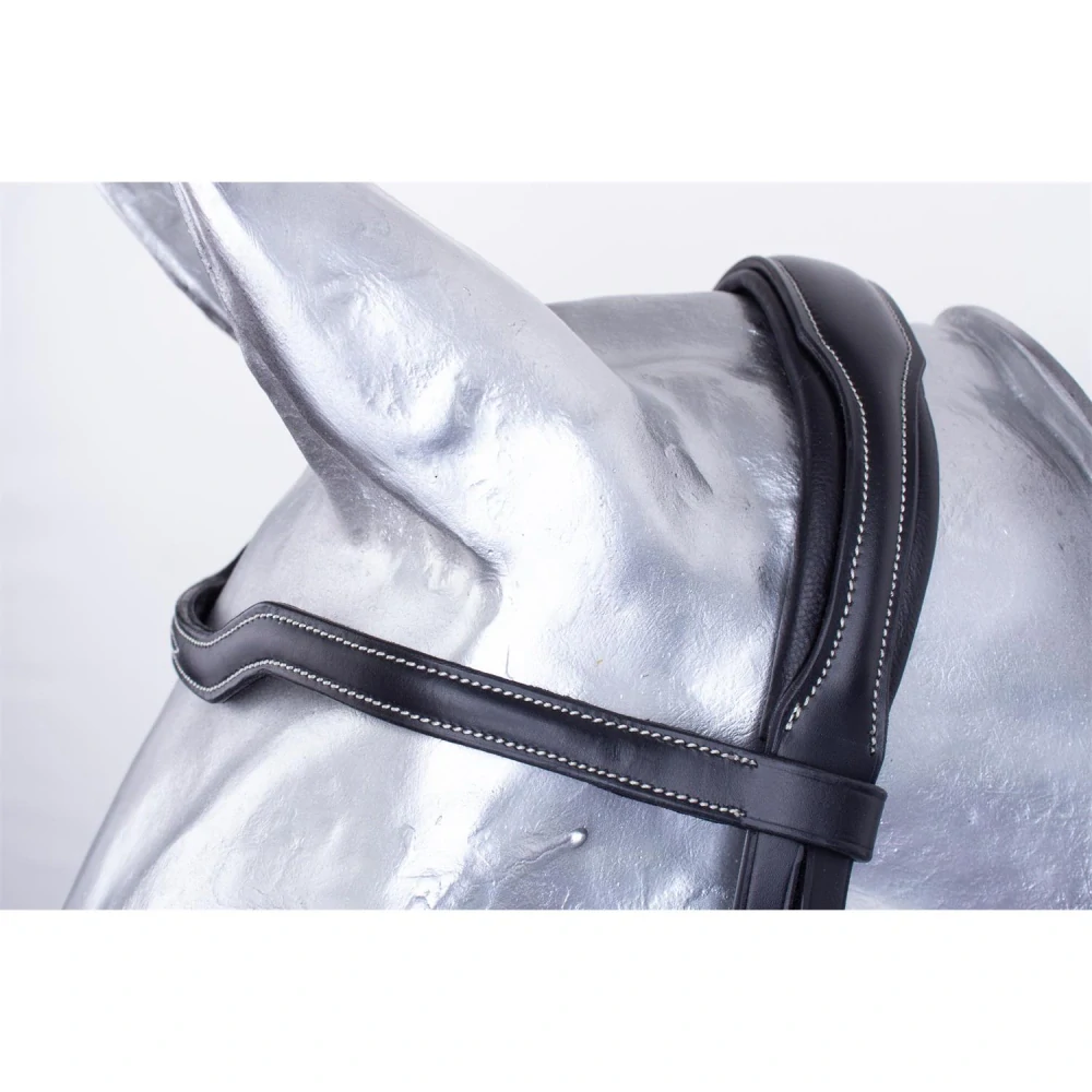 Uzdečka Kentaur, anatomická, černá