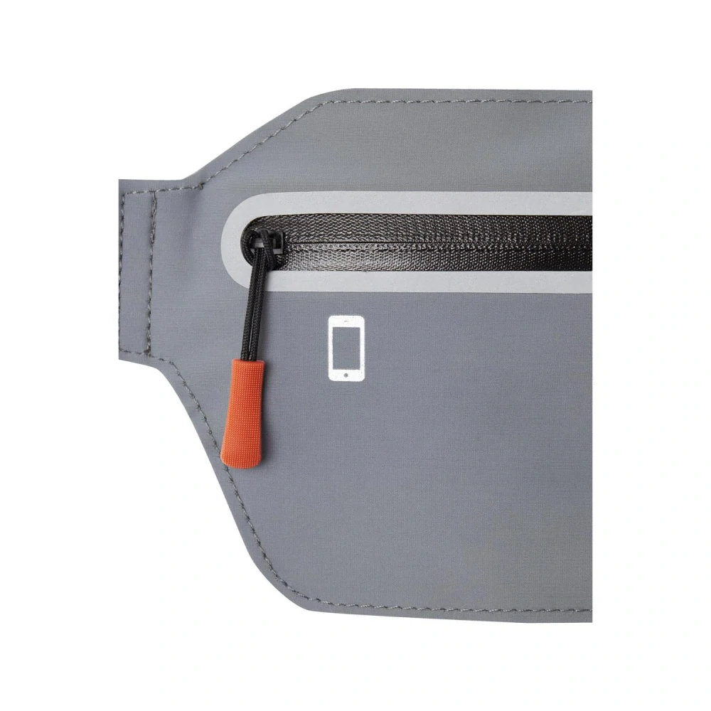 Pásek s kapsou Horze, šedý