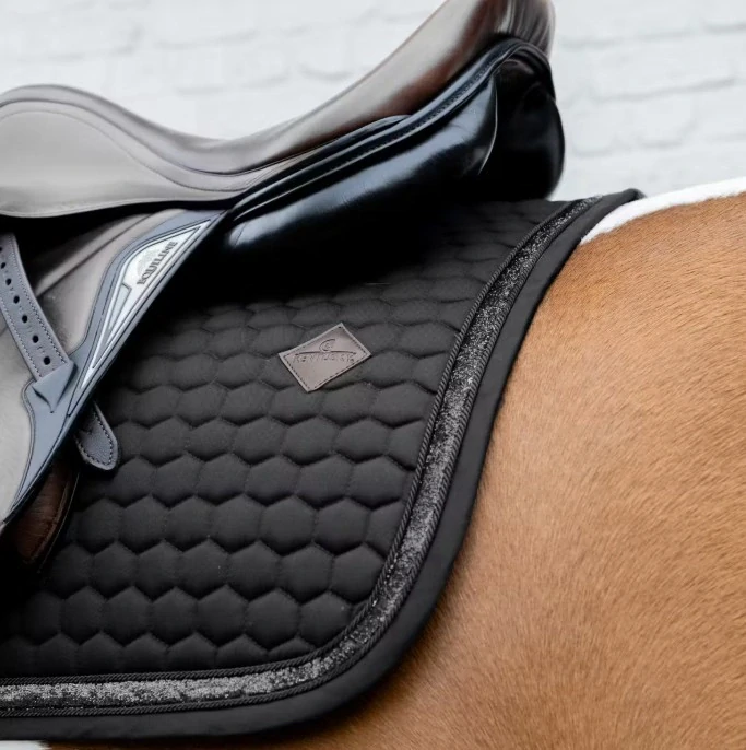 Podsedlová dečka Kentucky Glitter, černá, VS