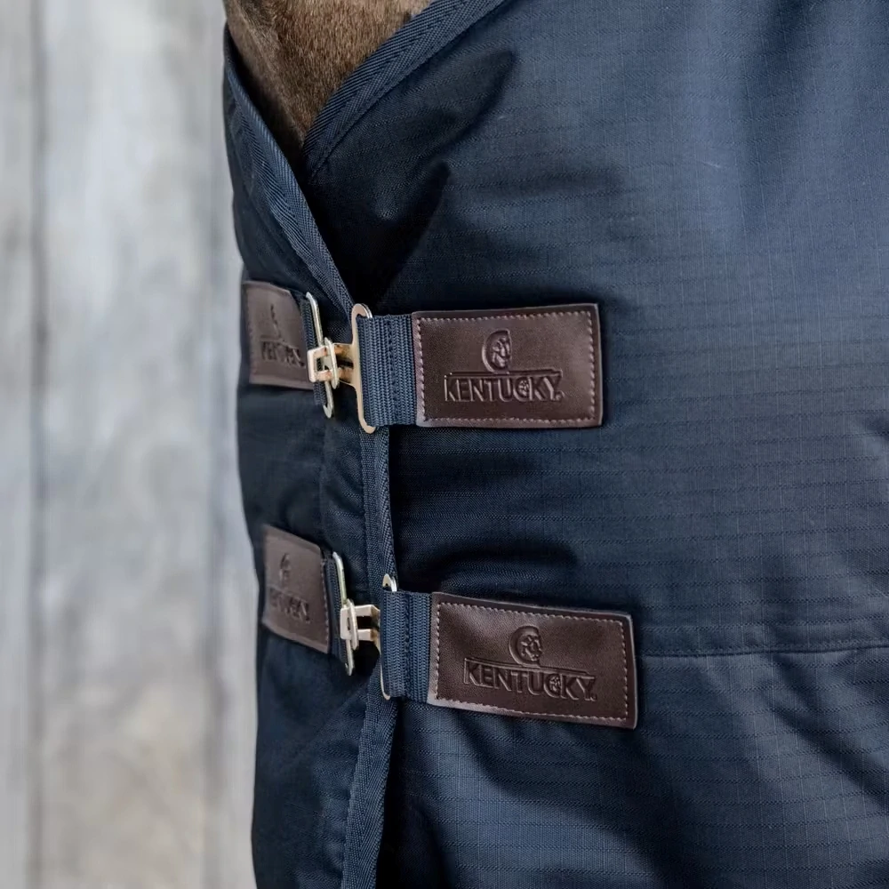 Nepromokavá deka Kentucky Classic, 0 gr, tmavě modrá