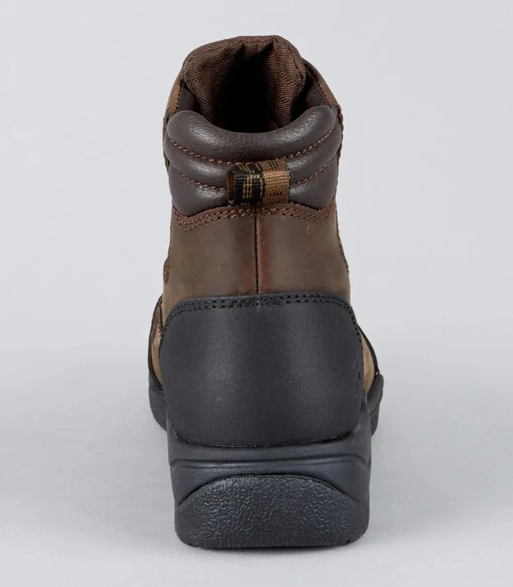 Kožené boty Premier Equine Vinci se zipem, hnědé