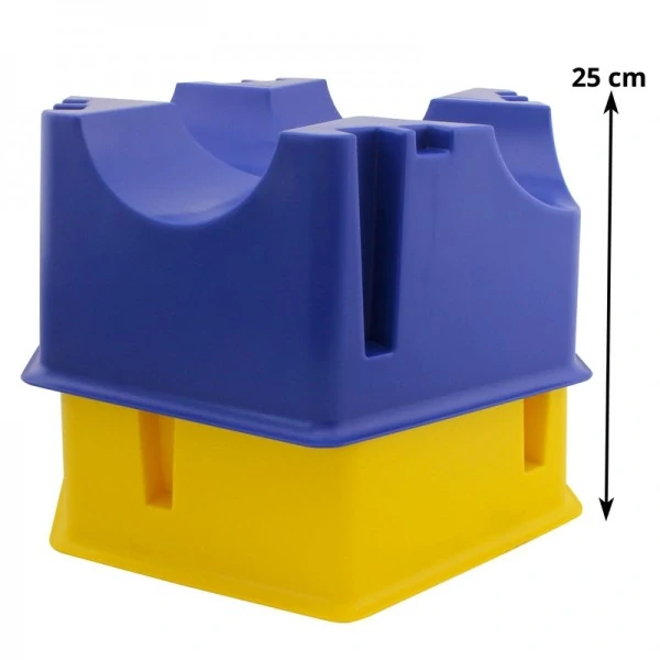 Podstavec pod kavaletu 15 cm - žlutý