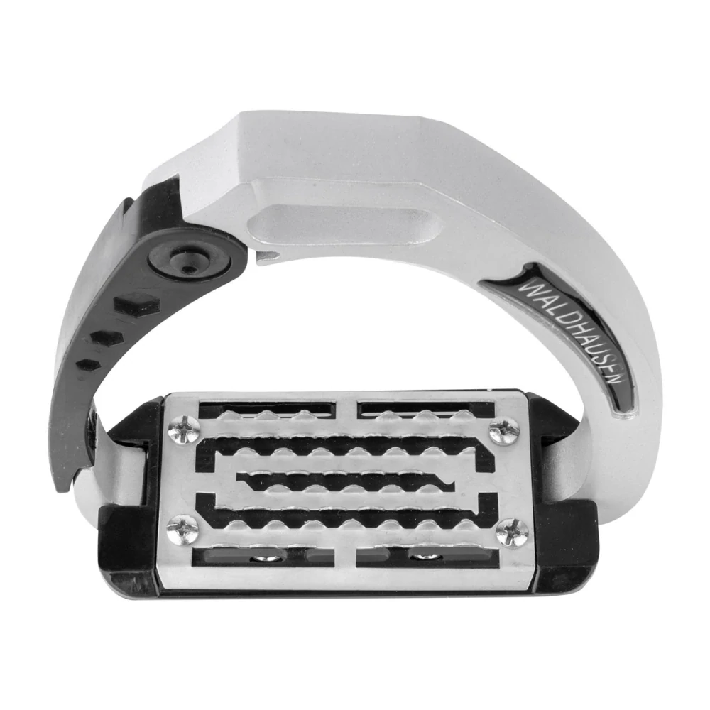 Bezpečnostní třmeny Waldhausen Pro, šedé, 11 cm