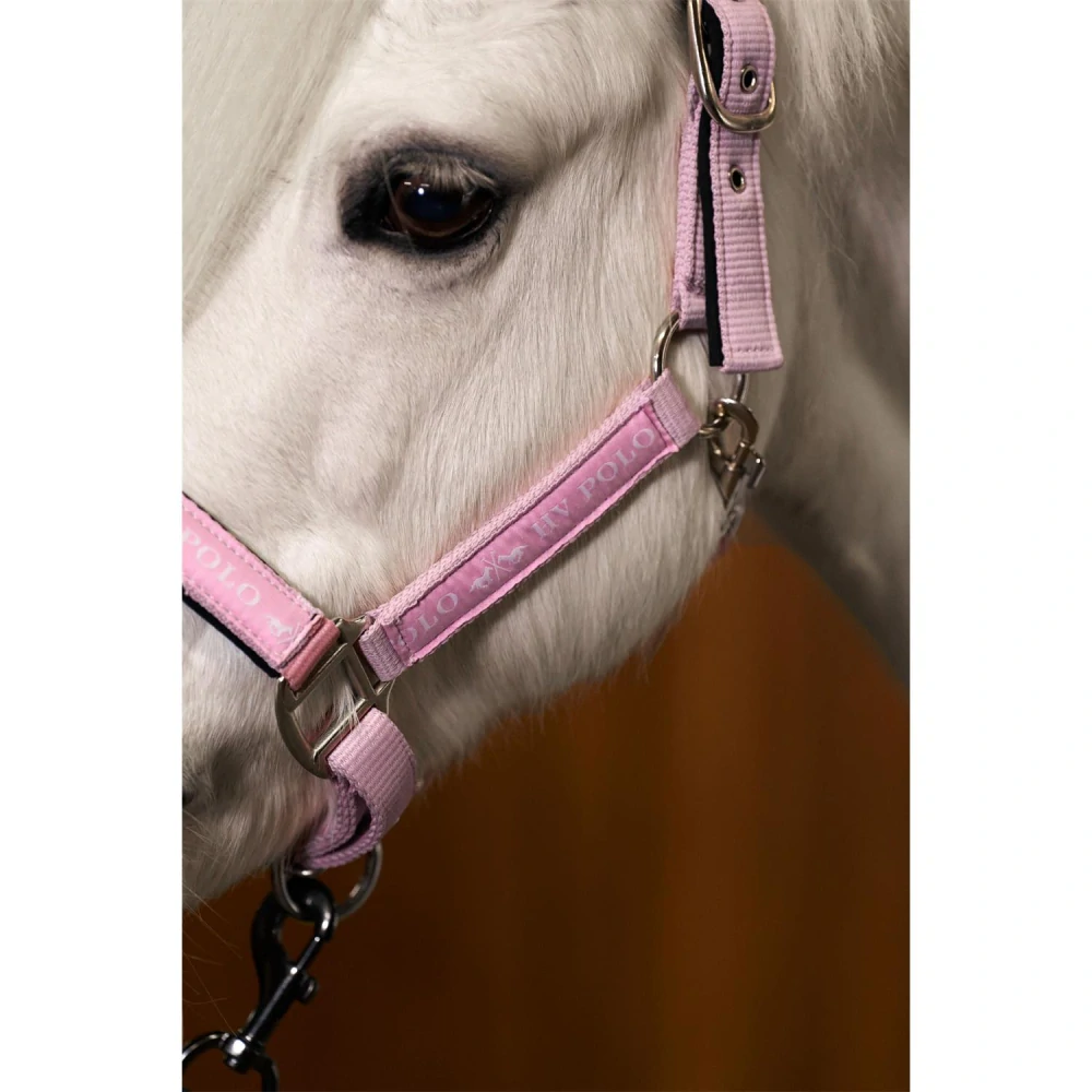 Hříběcí nylonová ohlávka HVP Nena, SS 26 - růžová