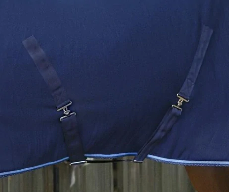 Odpocovací deka s krkem RW Combo, modrá