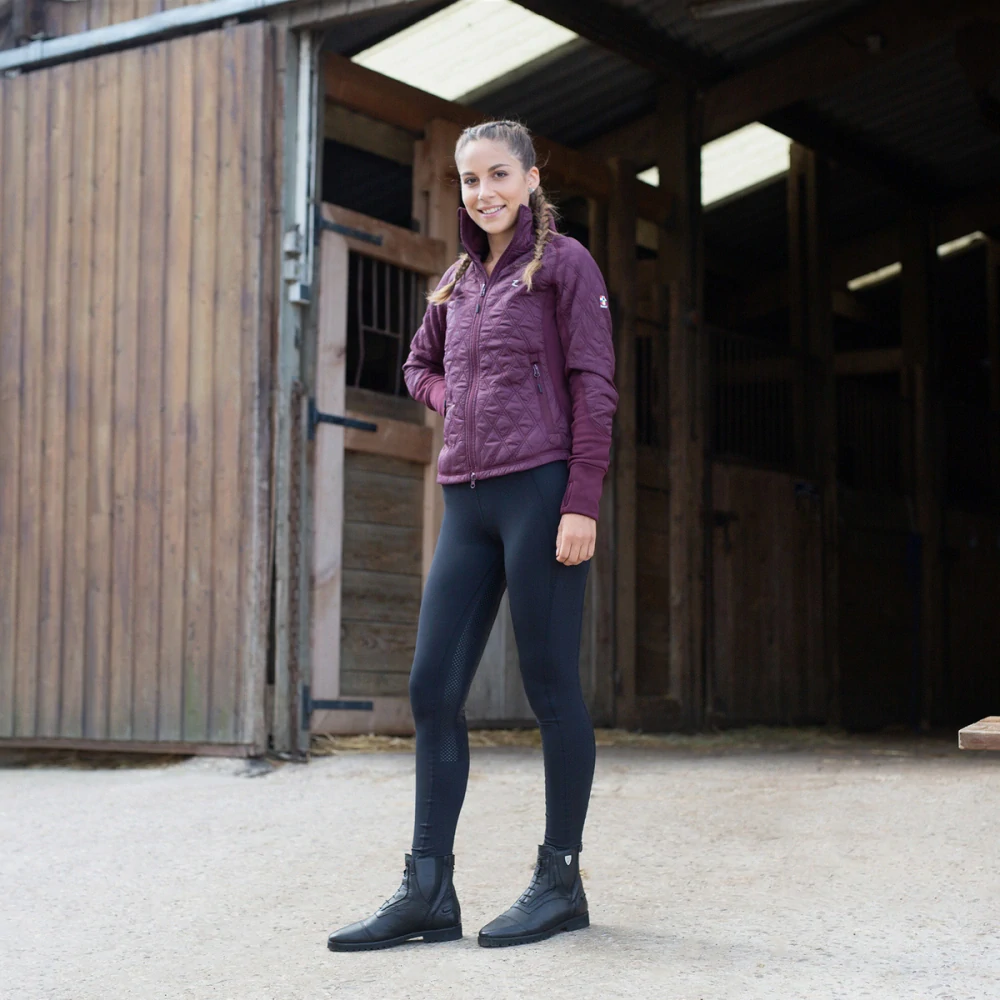 Dámské jezdecké leginy Horze Madison, černé