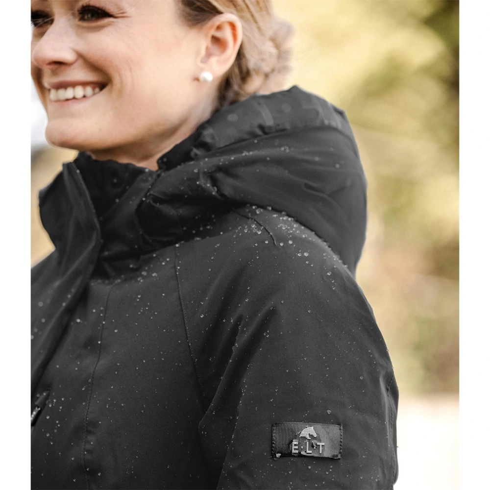 Zimní dámský kabát ELT AW 2025/26 Opal, černý