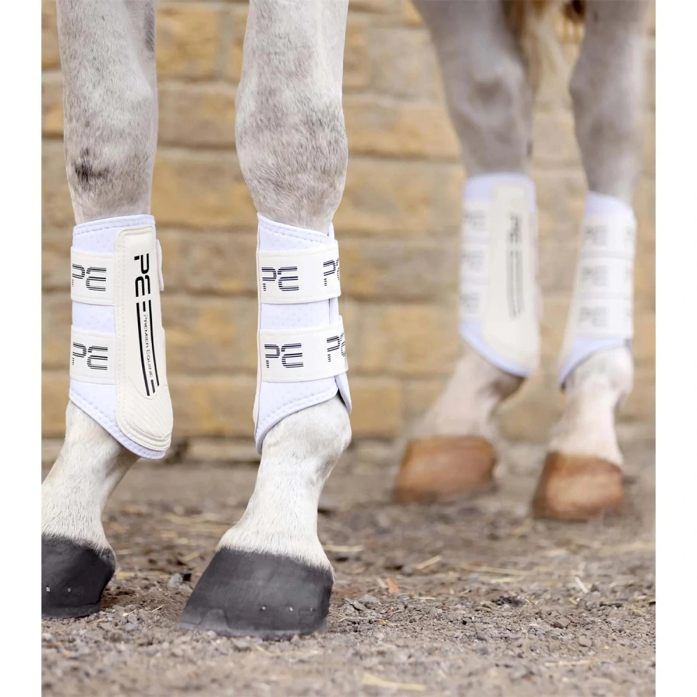 Chrániče Premier Equine Velox Air, bílé