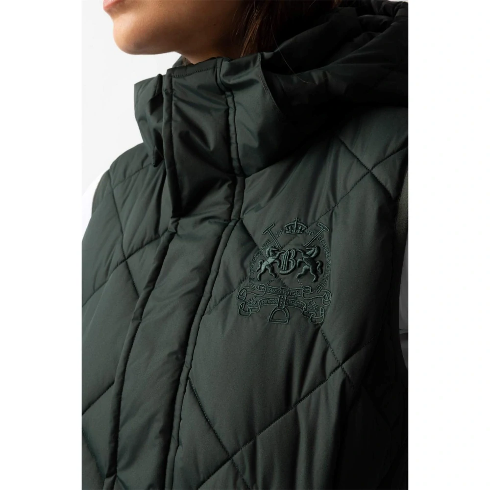 Dámská dlouhá vesta B-Vertigo Gem AW 25/26, zelená