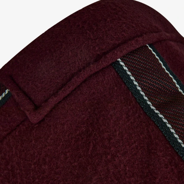 Odpocovací deka Horze Kiel, vínová