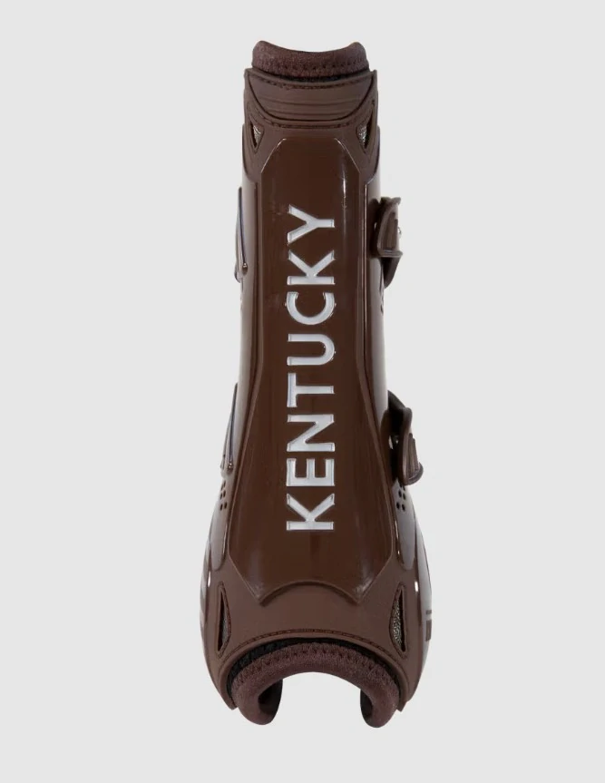 Přední chrániče Kentucky Bamboo Elastic, hnědé