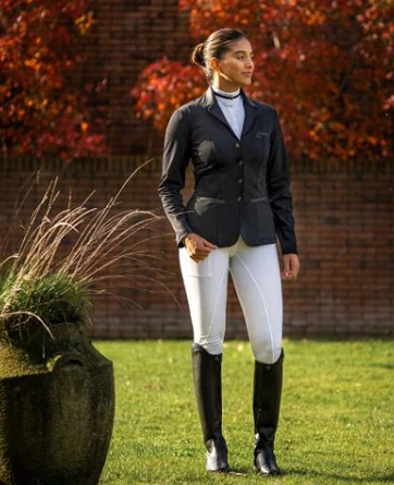 Dámské závodní sako QHP Kae S/S 2025, černé 