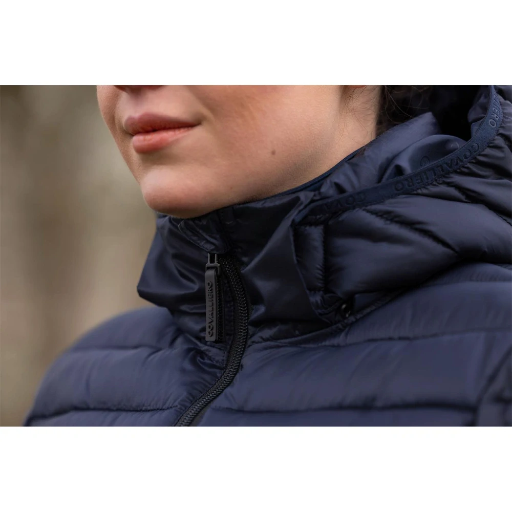 Dámská vesta Covalliero AW 2025/26 Quilted, modrá