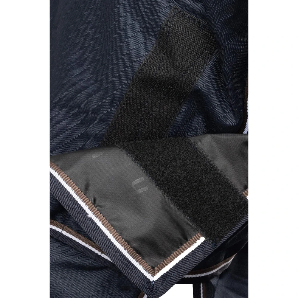 Nepromokavá deka s krkem Horze Glasgow AW 25/26, 200gr, modrá