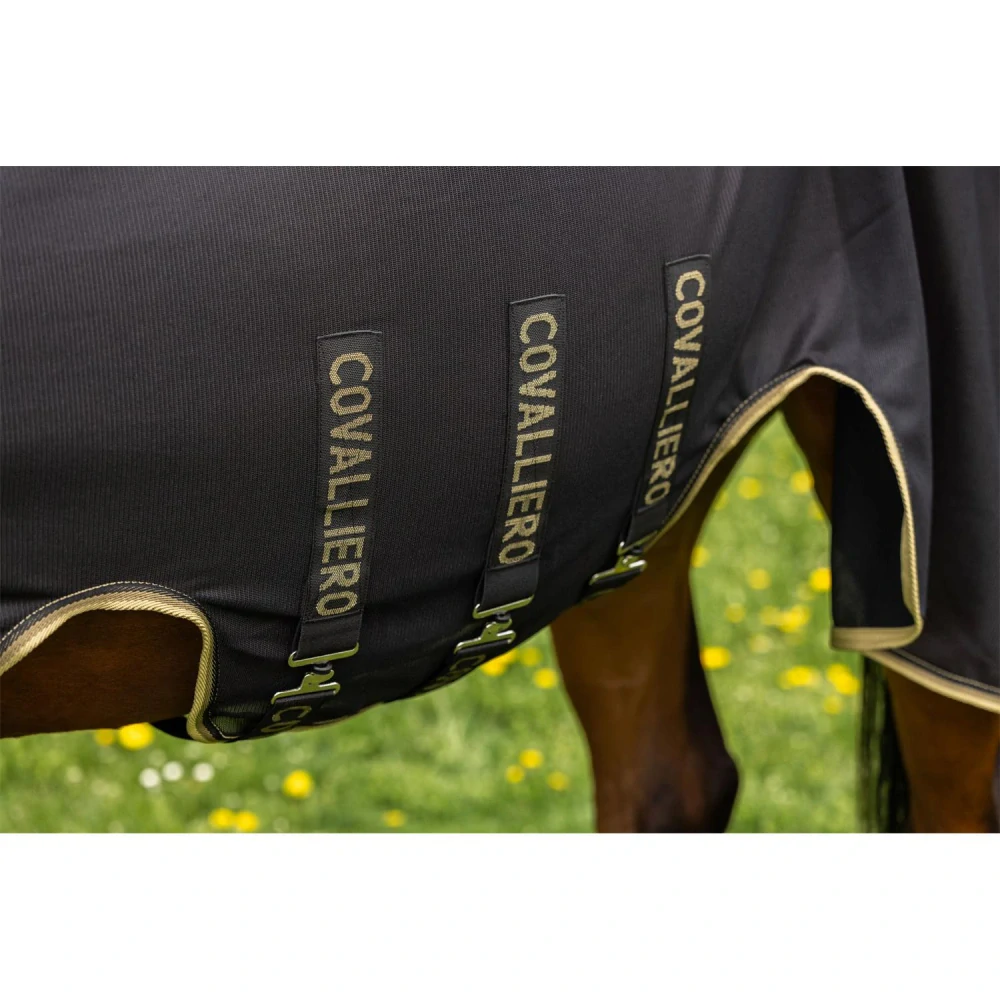 Síťovaná deka proti hmyzu s krkem Covalliero, SS 26, černá