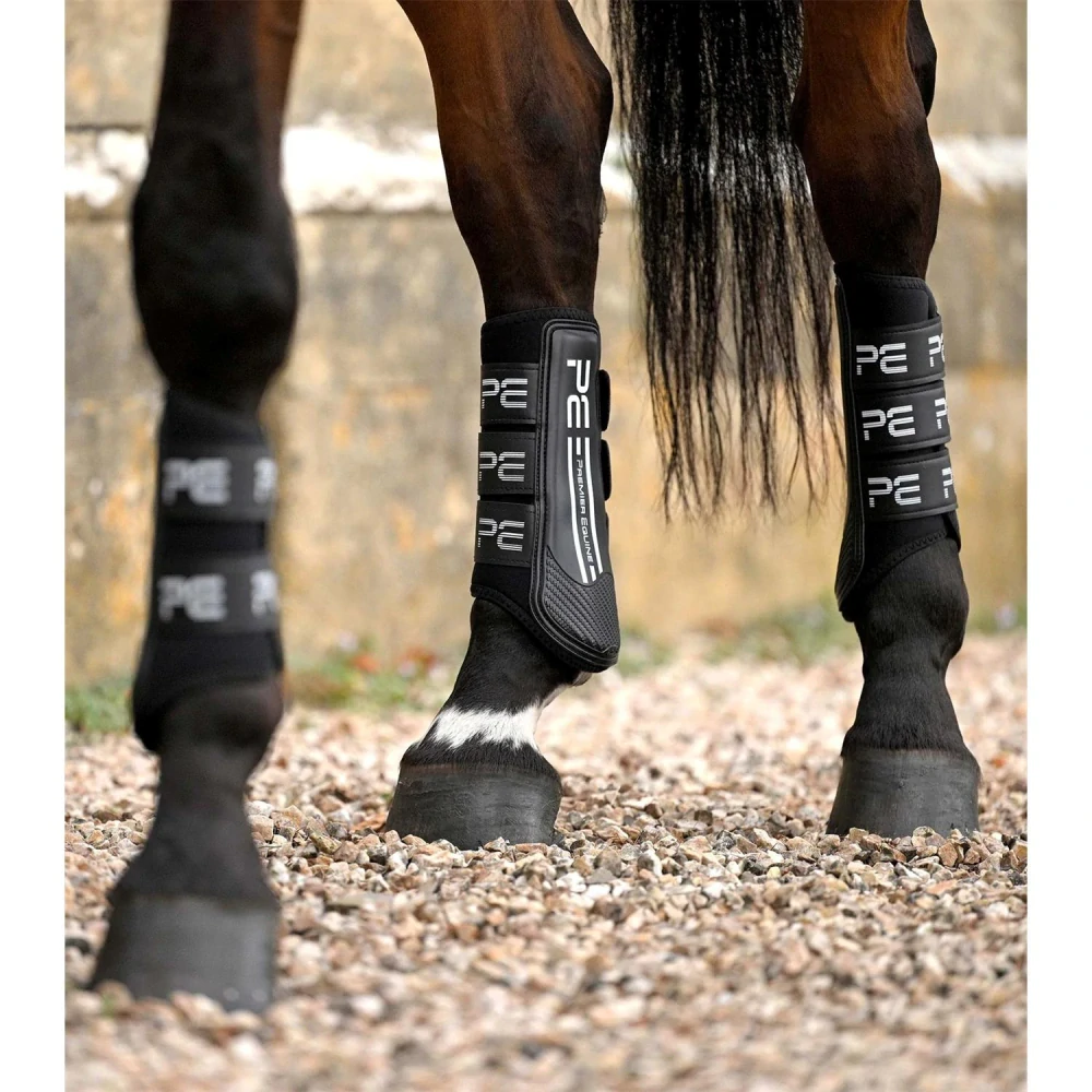 Chrániče Premier Equine Velox Air, černé
