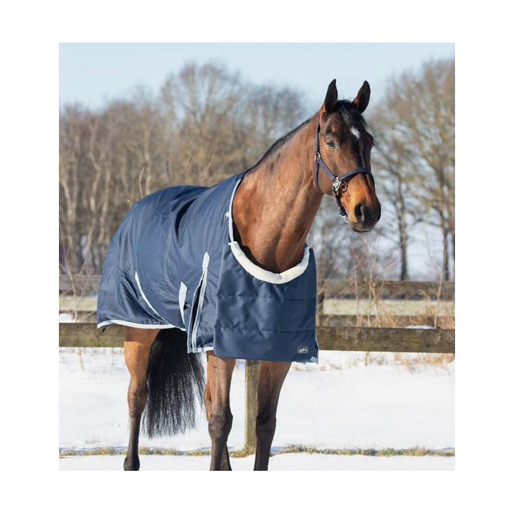 Ochranný díl na plec na deku QHP (bryndák), modrý