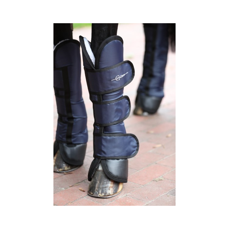 Transportní chrániče Covalliero Dexter, modré