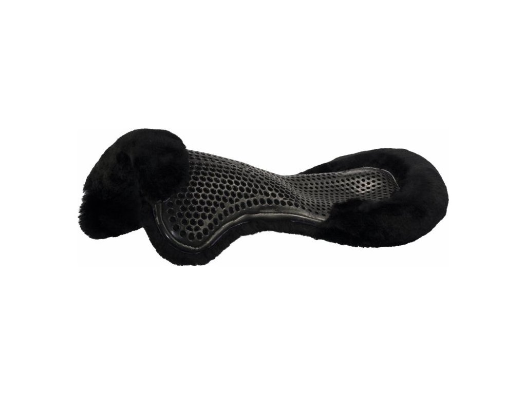 Dečka gelová Back/Front Riser Full Sheepskin Acavallo,