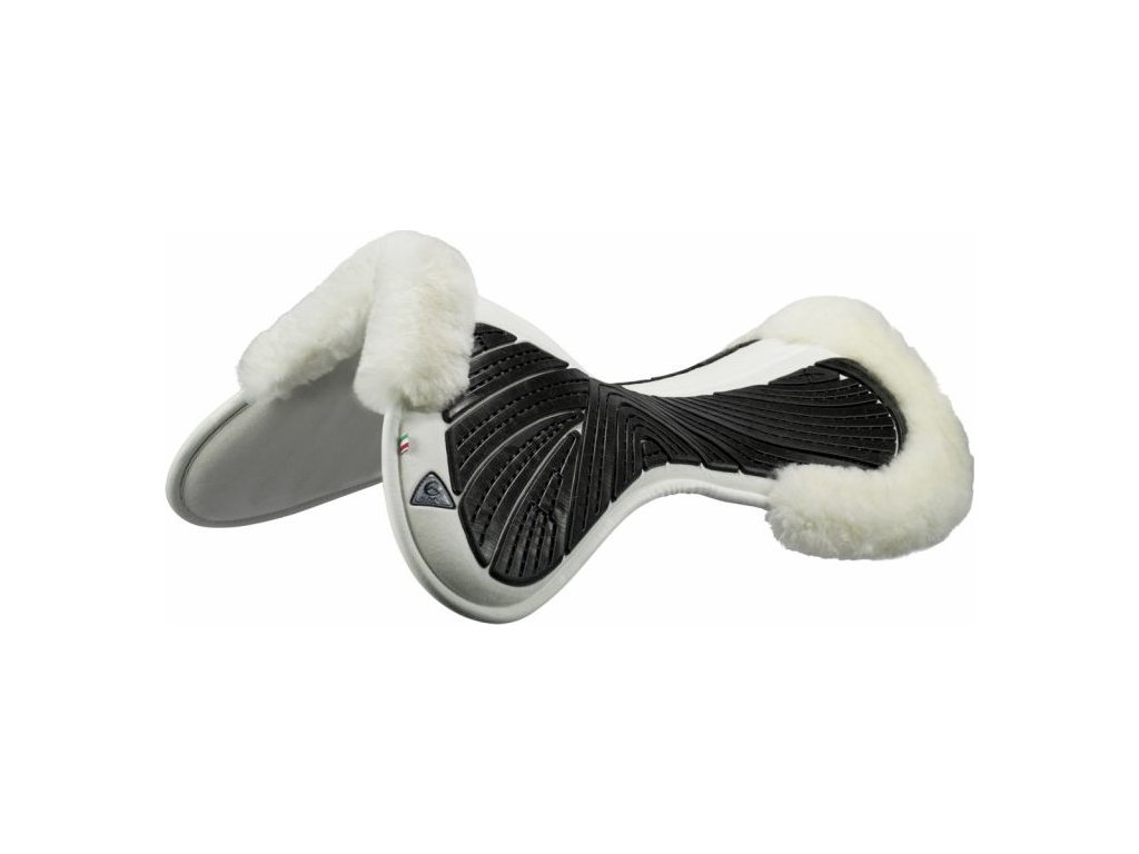 Dečka gelová Close Contact & Memory Foam Sheepskin Acavallo - skoková