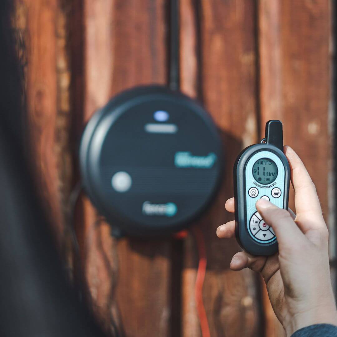 Dálkový ovladač pro RF generátory elektrického ohradníku power DUO RF