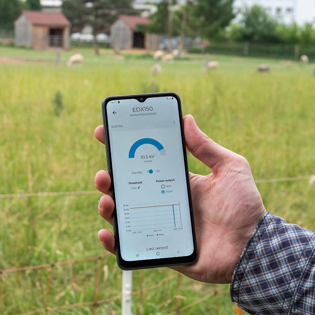 Generátor elektrického ohradníku fencee energy DUO RF EDX150