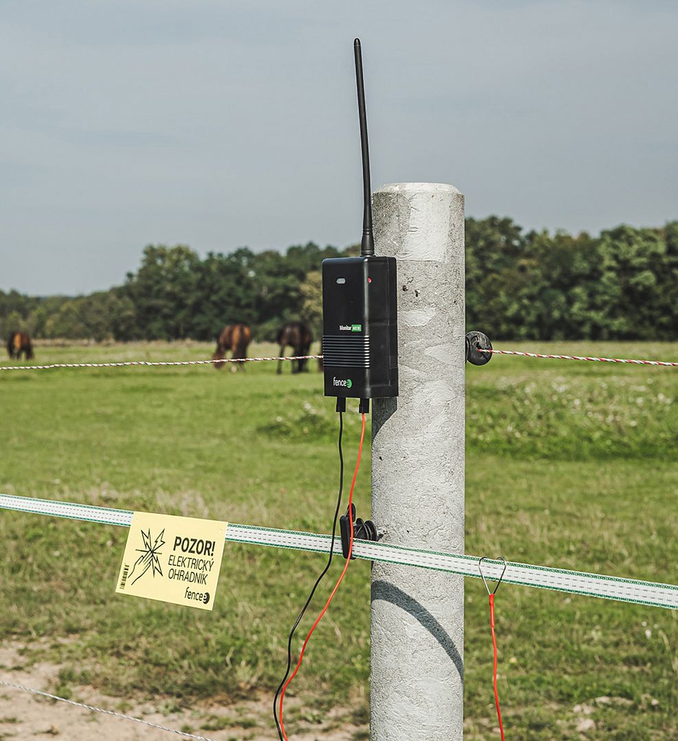 Přídavná sada monitorovacích zařízení elektrického ohradníku - 3 ×