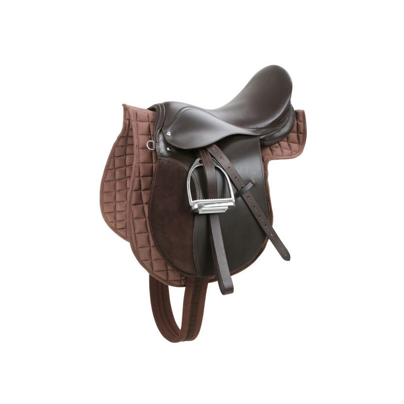 Sedlový set HAFLINGER 17,5" - Hnědá