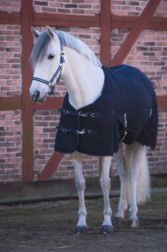 Stájová deka pro koně RugBE Indoor modrá