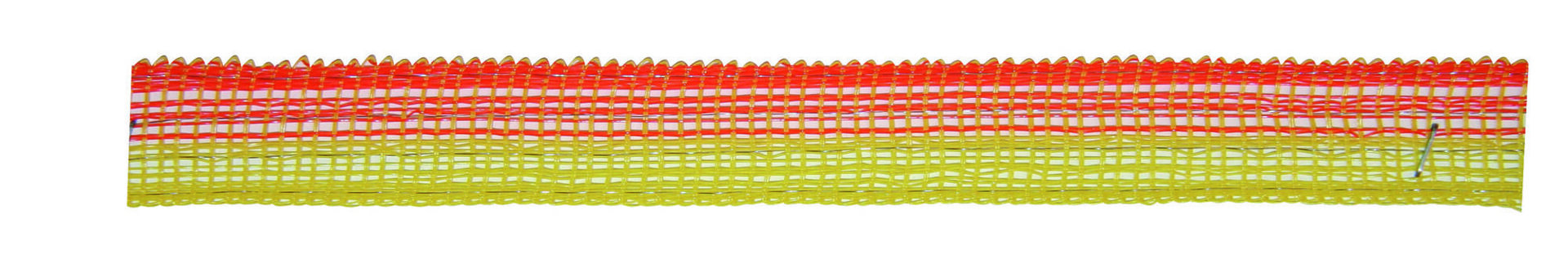 Polyetylenová páska pro elektrické ohradníky EconomyLine - BASIC 20 mm - žluto-oranžová, odpor 11,0 Ω/m