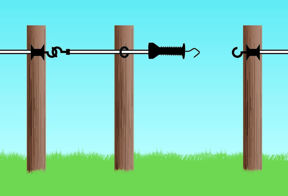 Vchod do ohrady E-Line s vodivou gumou 3-6m