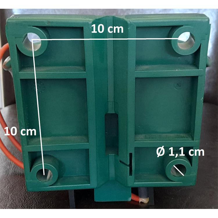 Vyhřívaná misková napáječka s jazykem SB 2 H, plastová, 24 V