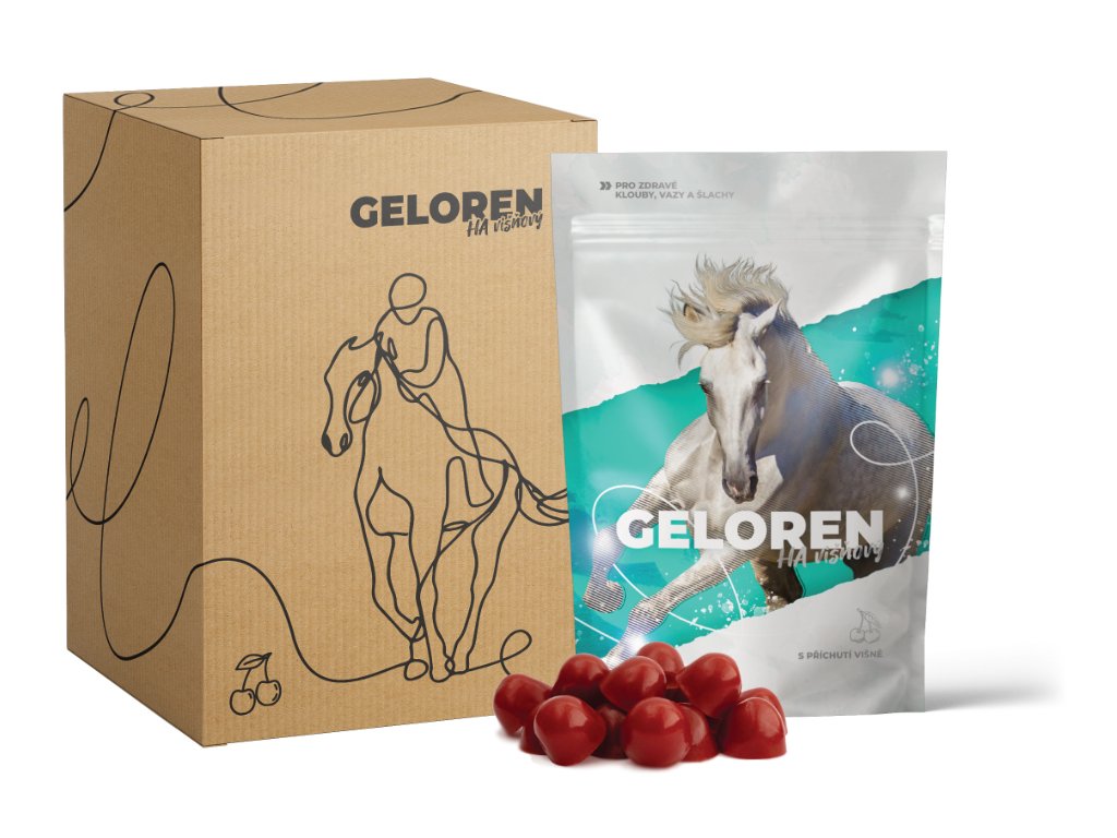 Geloren HA višňový - 450 g