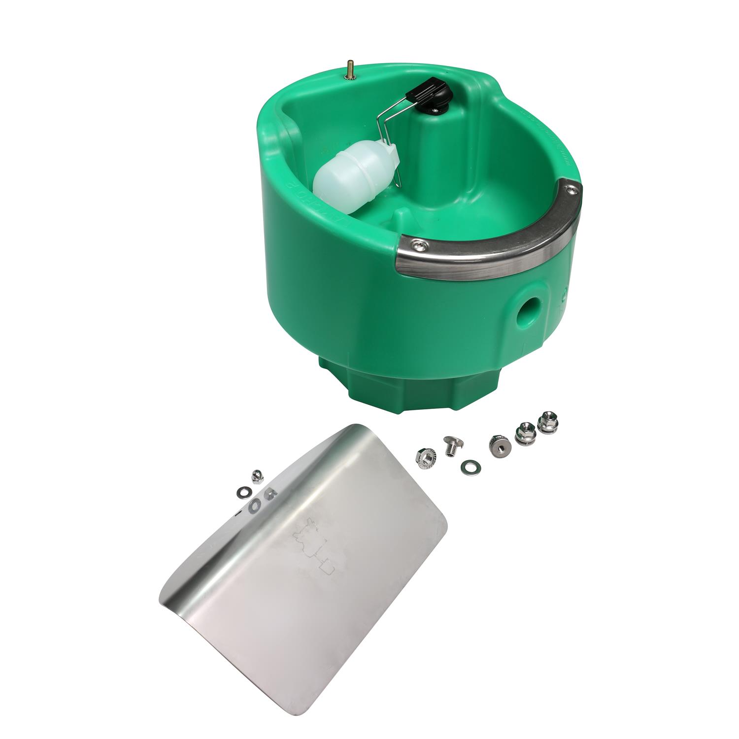 Vyhřívaná misková napáječka s plovákem LAKCHO 2, plastová, 24 V - 80W