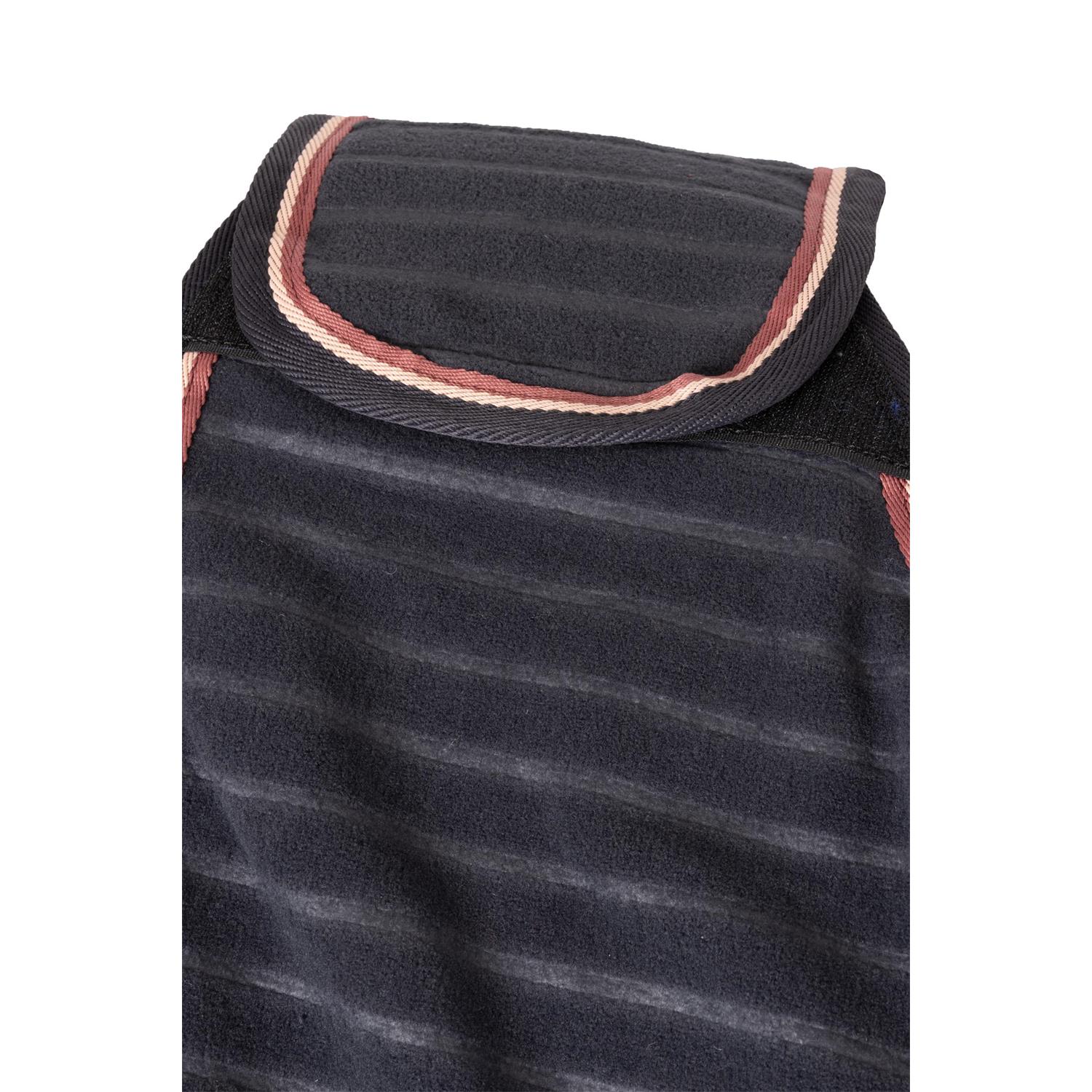 Bederní fleecová deka Horze Sophistication, modrá