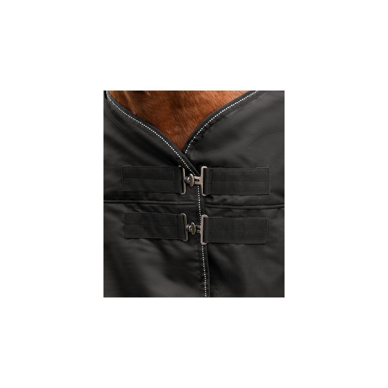 Nepromokavá deka s fleecem Waldhausen Nordic, černá