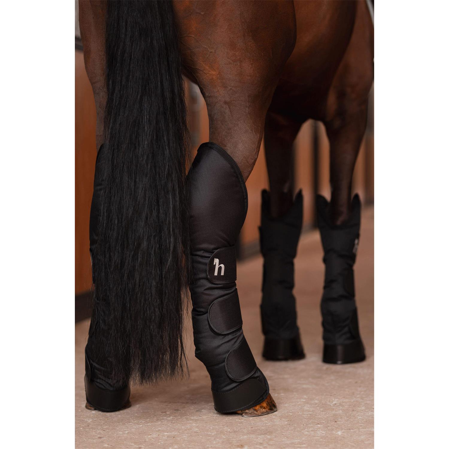 Přepravní/Transportní chrániče Horze, černé