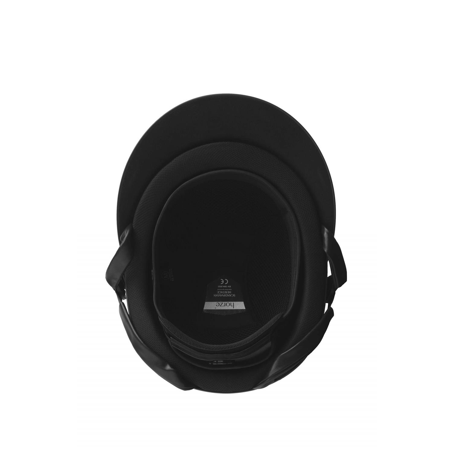 Jezdecká přilba Horze Atmos Metallic II, černá