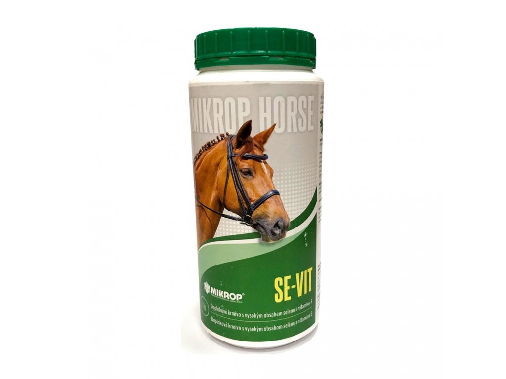 Doplněk pro koně Mikrop SE-vit, 1 kg
