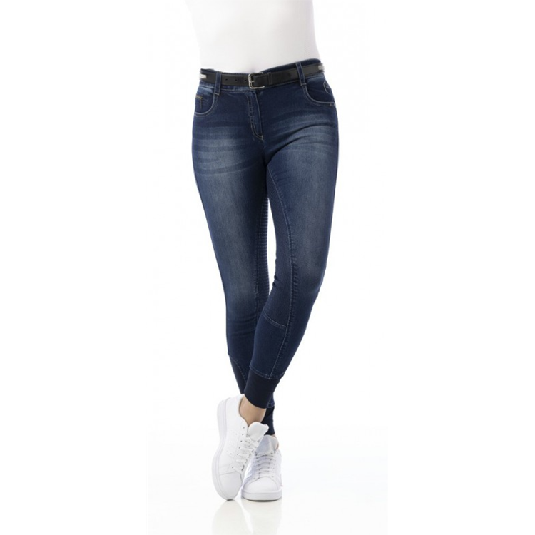 Dámské rajtky Equitheme Texas, denimové