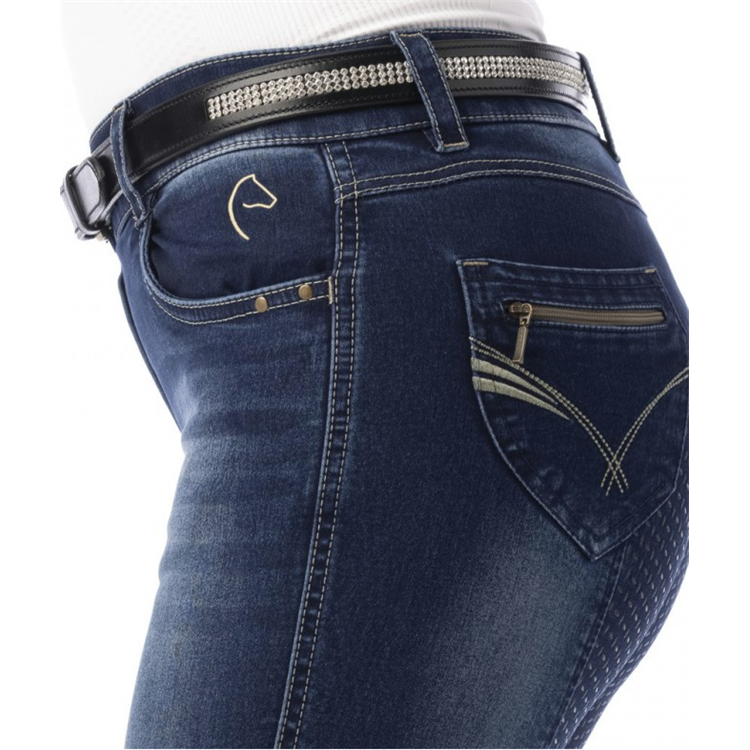 Dámské rajtky Equitheme Texas, denimové