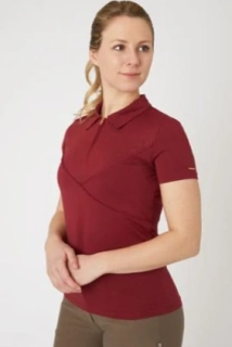 Dámské triko Horze Lyla, vínové