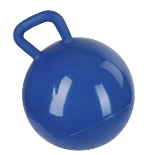 Nafukovací balón pro koně - modrý - 25 cm