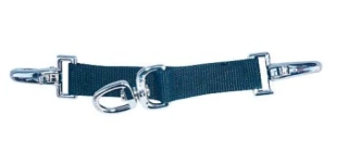 Lonžovací spojka s obrtlíkem Kerbl, černá