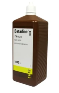 Betadine roztok 75mg 1000ml (mýdlo)