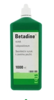 Betadine roztok 100mg 1000ml
