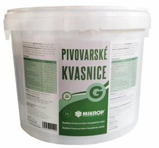 Pivovarské kvasnice granulované 5 kg