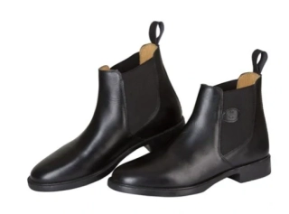 Kožená jezdecká perka Covalliero Classic, černá 